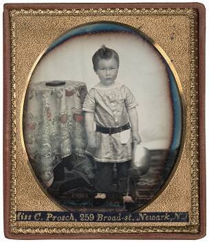 Portrait of a Standing Child