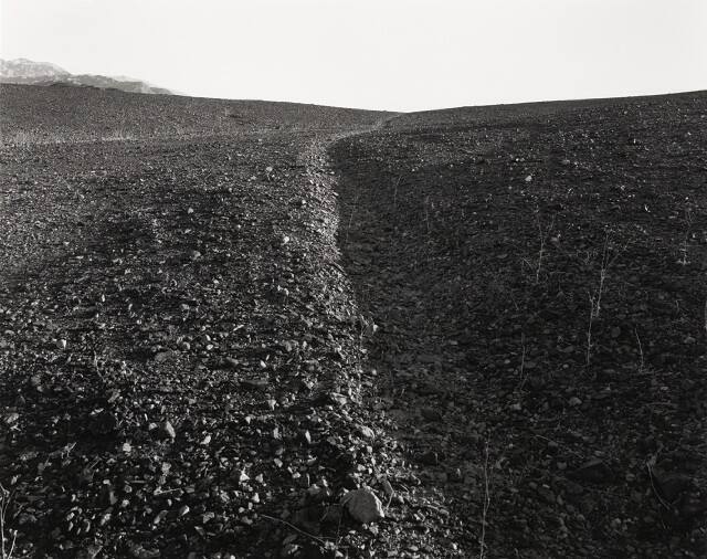Lake Manly: Death Valley; Footpath on a Pleistocene Gravel Bench