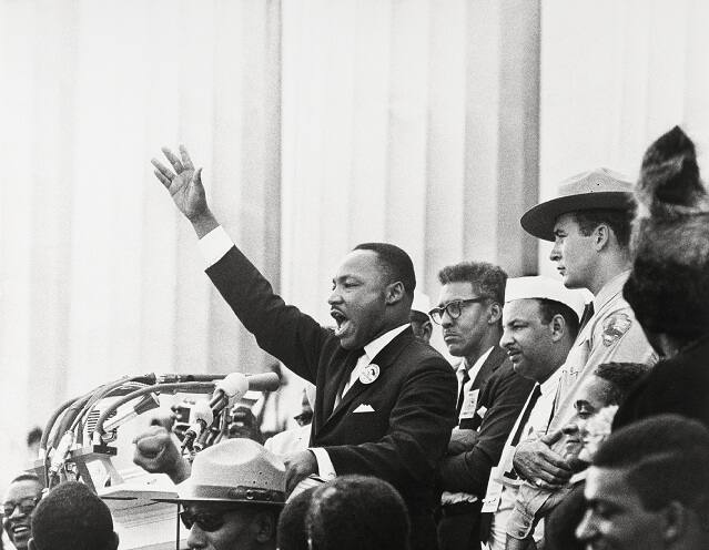 "Free at last - I have a dream", March on Washington