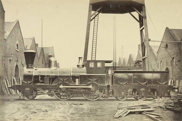 Engine #37 and Coal Car, Manufactured by Beyer, Peacock, Manchester