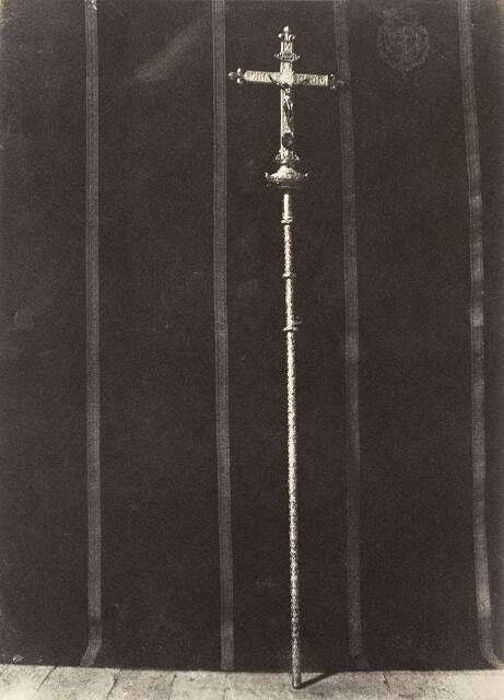 Jerusalem Cross in Engraved Silver Given by Louis XIII to the Church of the Saint