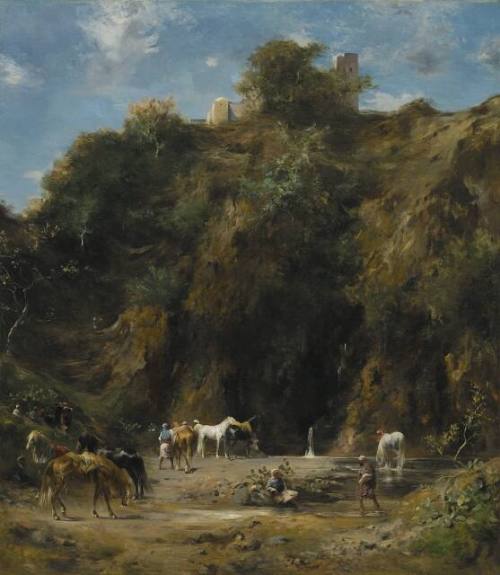 A Ravine: Souvenir of Algeria