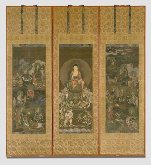 Shaka Triad with Sixteen Rakan