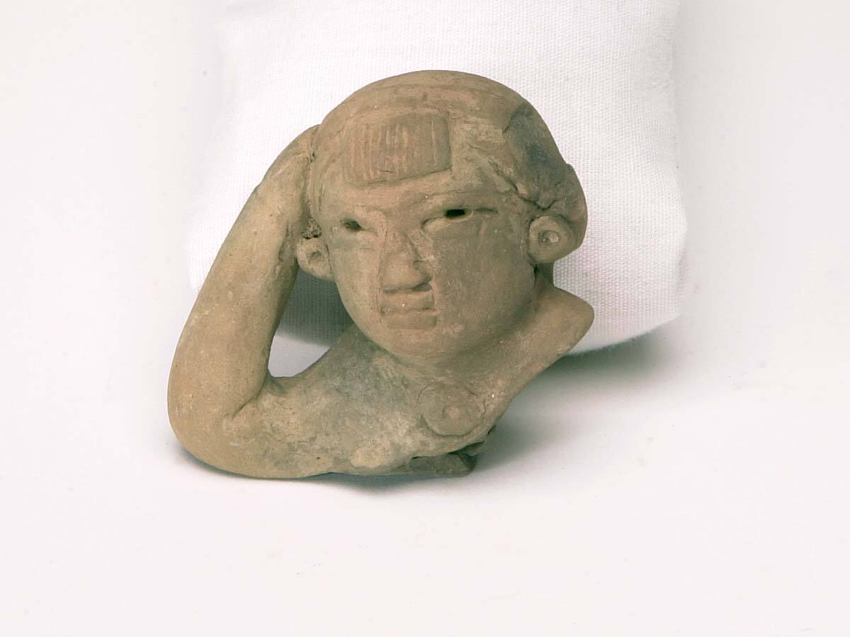 Human Head of Pottery