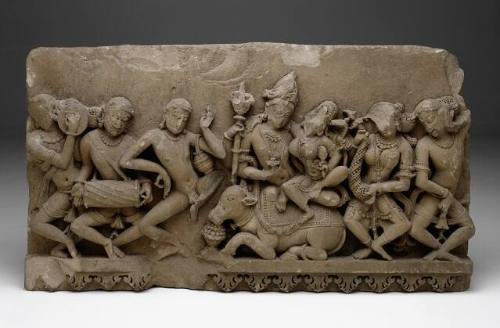 Shiva and Parvati on the Bull Nandi