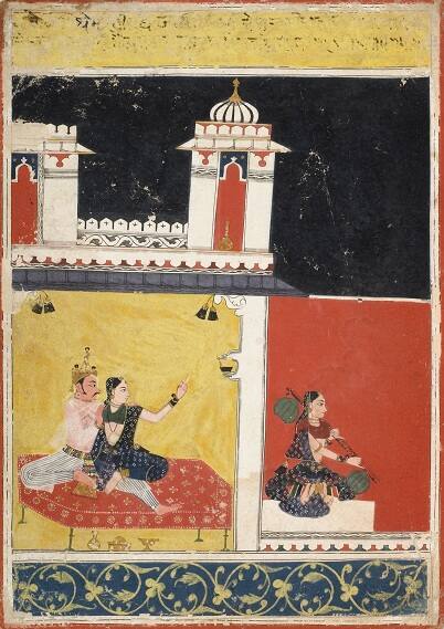 Lovers in a Pavilion