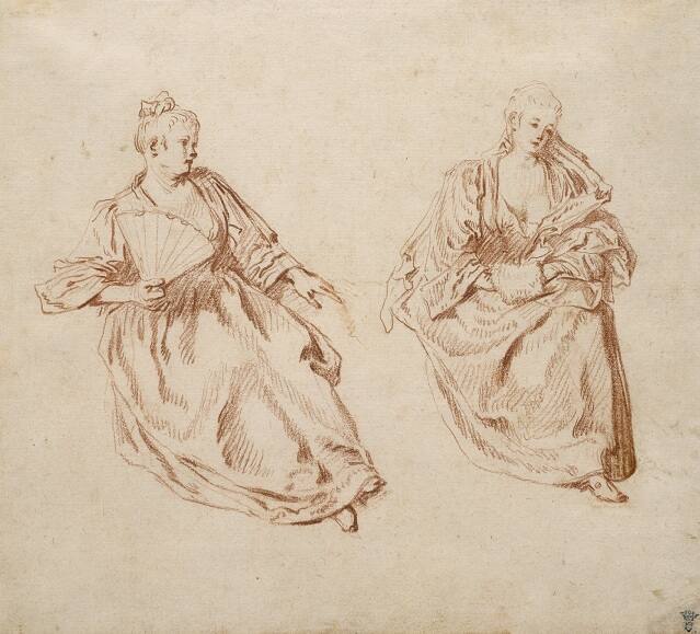 Two Seated Women