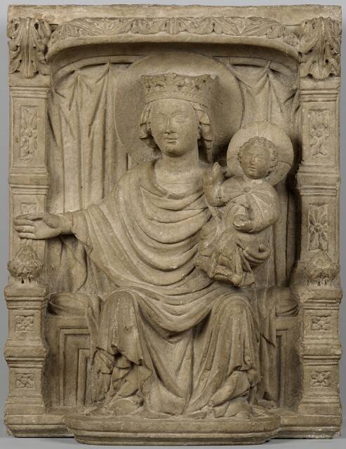 The Virgin and Child Enthroned
