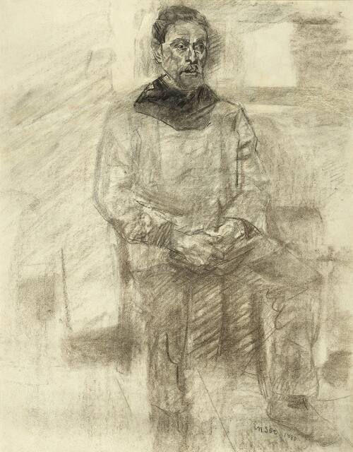 Seated Worker