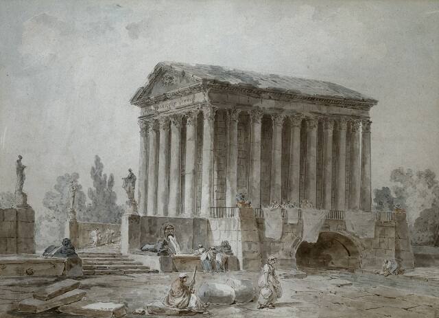 The Maison Carrée at Nîmes
