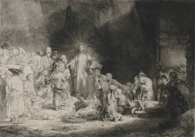 Christ Healing the Sick (The Hundred Guilder Print)
