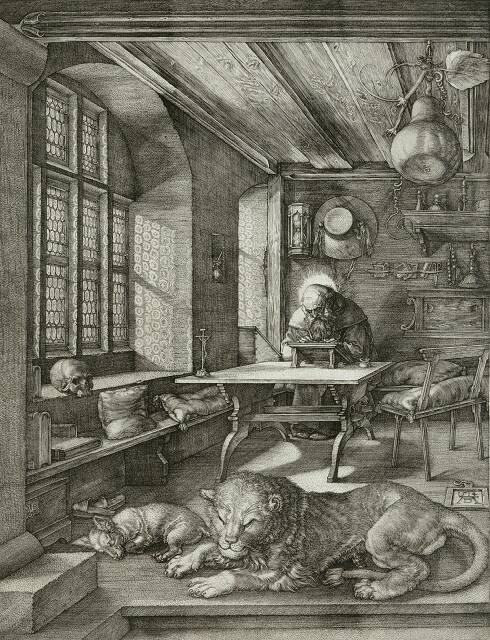 Saint Jerome in His Study
