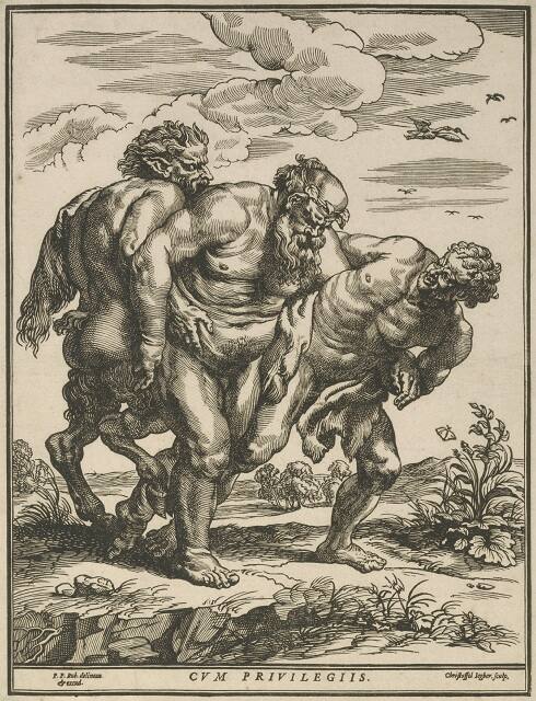 Silenus Accompanied by a Satyr and a Faun