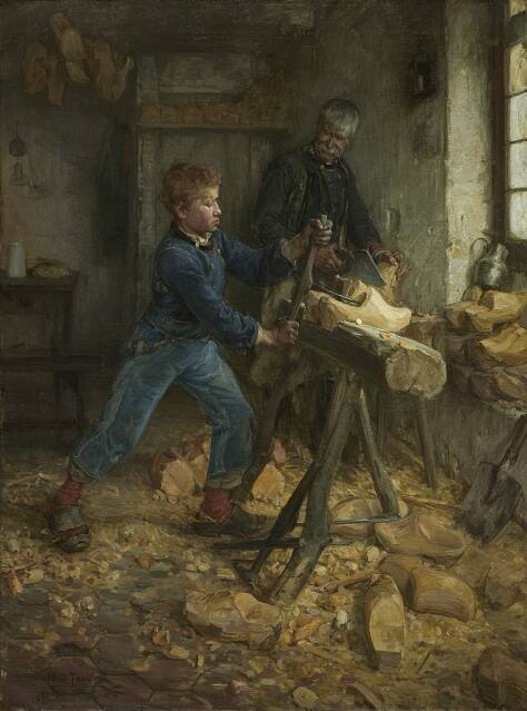 The Young Sabot Maker