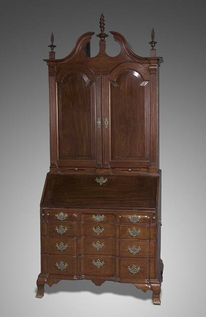 Desk and Bookcase
