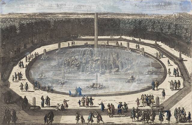Le Bassin d'Encelade, Versailles