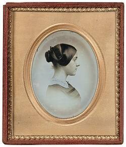 Young Woman in Profile