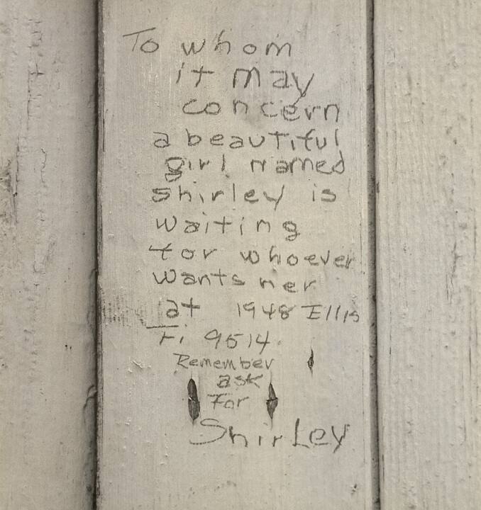 Untitled ("To Whom it May Concern")