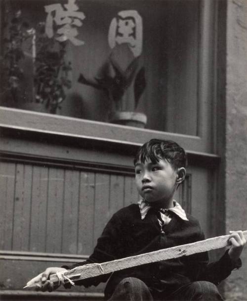 San Francisco (boy with spear)