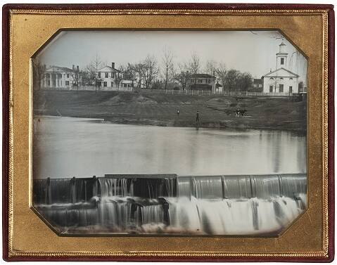 New England Town Scene