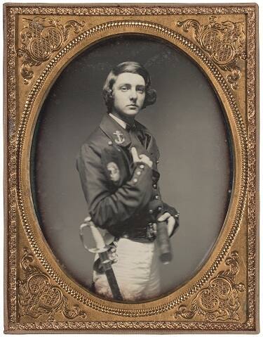 James Duncan Graham Jr., Holding Telescope