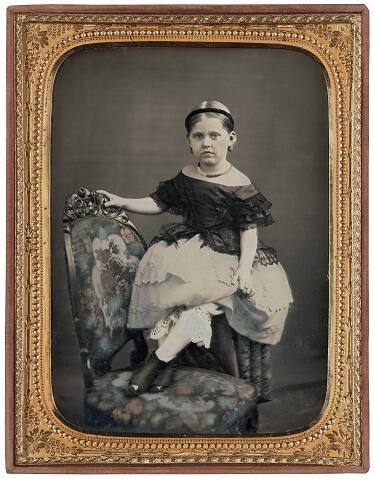 Girl Showing Pantaloons