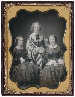 Sarah Creighton, Julia Maria, and Harriet Cutler Peet