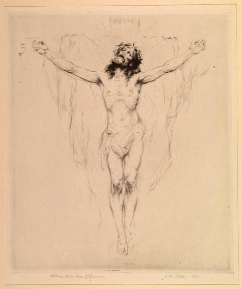 Crucifix (large plate)