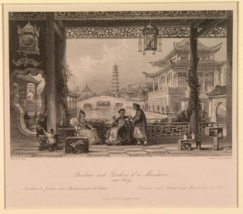 Pavilion and Gardens of a Mandarin near Peking