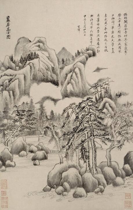 Landscape after Li Cheng's "Hermitage Under the Cliff"