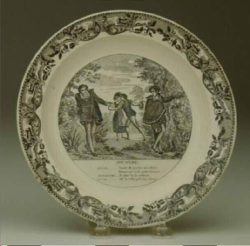 "Joconde" Plate