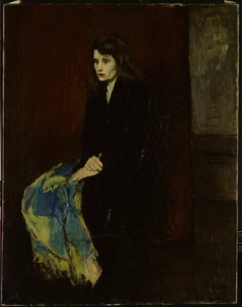 Blue Shawl