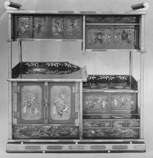 Ornamental Shelf Cabinet for the Incense Game