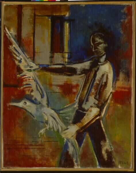 Man with Bird