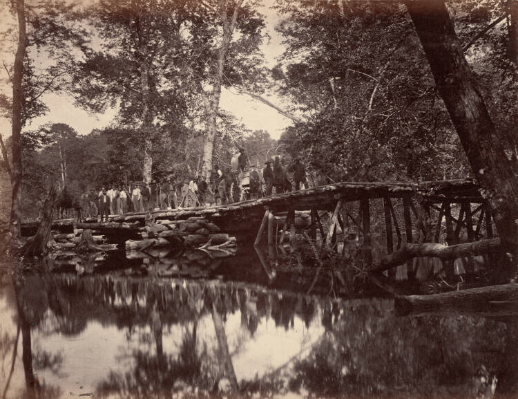 Military Bridge across the Chickahominy, Virginia