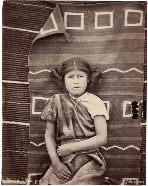 Modisi, a Moki Girl (Walpi, Arizona)