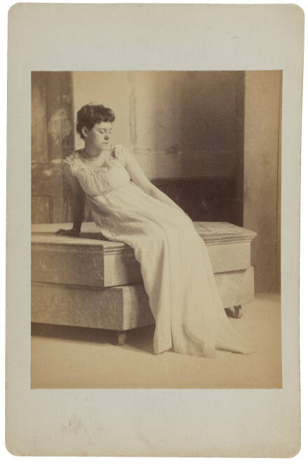 Woman in Empire Gown