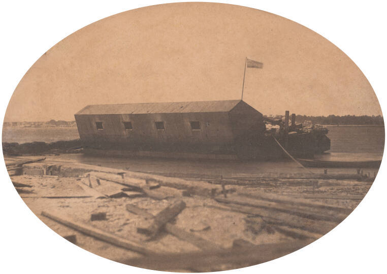 Floating Battery, Sullivan's Island, Charleston Harbor