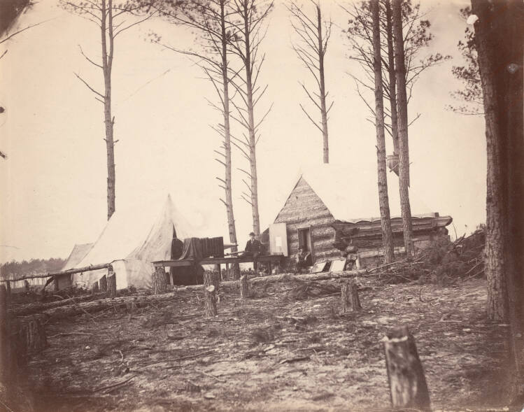 Making Maps, Photographic Establishment, Headquarters, Army of the Potomac
