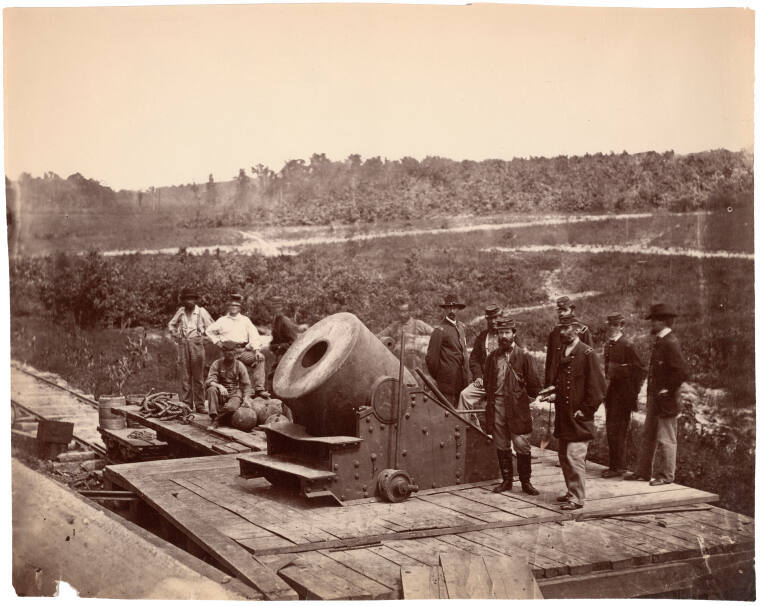 The Mortar Dictator, Front of Petersburg, Virginia