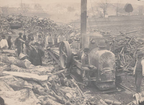 U.S. Military Railroad Wood Yard