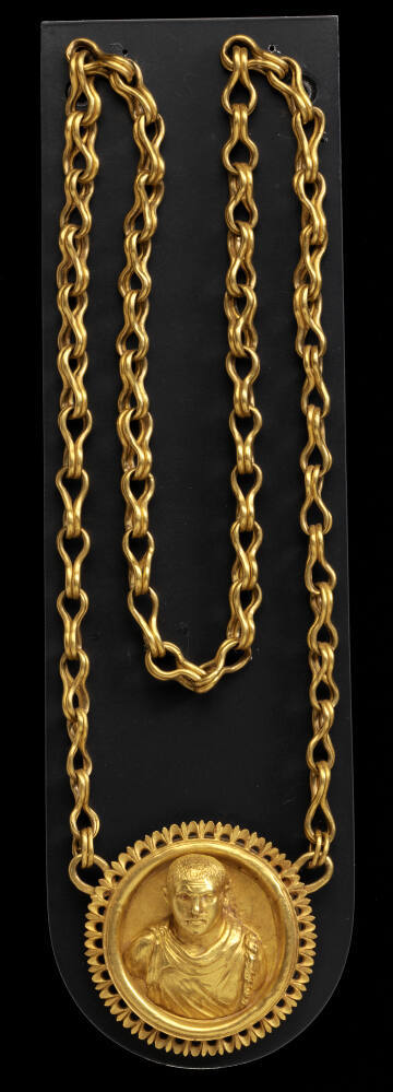 Chain with a Portrait Medallion