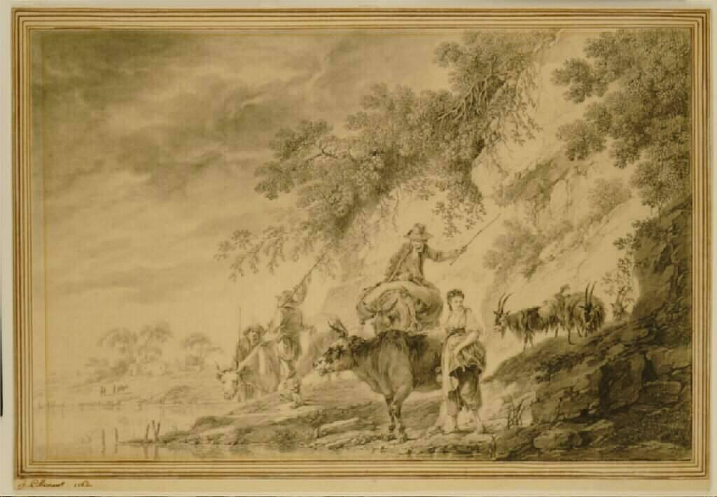 Landscape with Shepherds and their Flocks