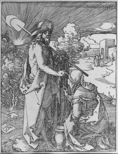 Christ Appears to Mary Magdalene as a Gardener (Noli Me Tangere)