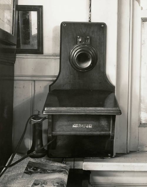 Telephone, Railroad Station, Central City, Nebraska