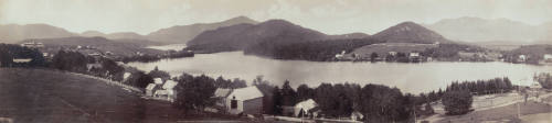 Mirror Lake and Lake Placid, Adirondack Mountains