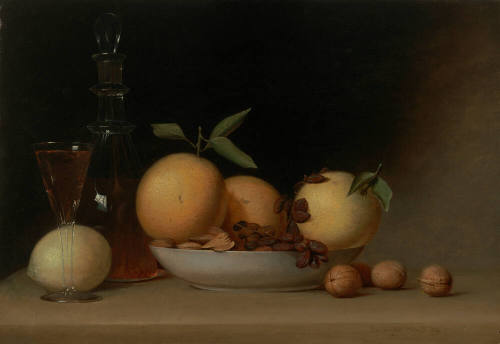 Still Life with Liqueur and Fruit