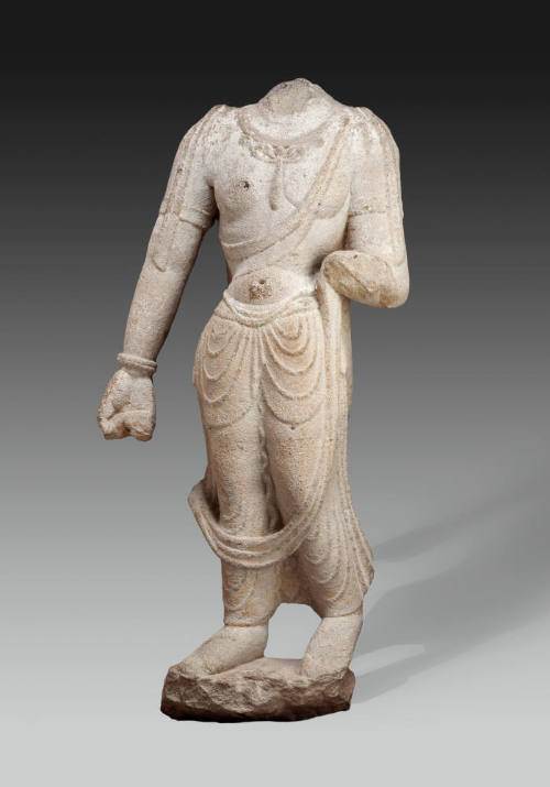 Standing Attendant Bodhisattva