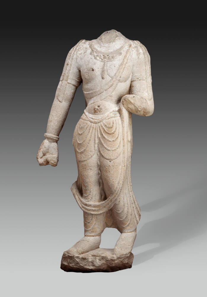 Standing Attendant Bodhisattva