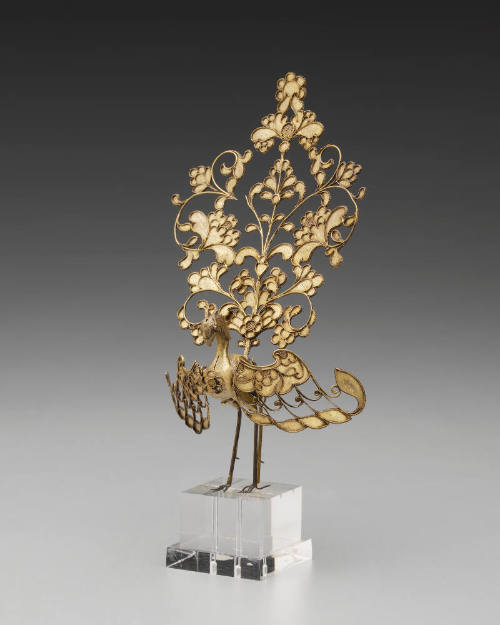 Headdress Ornament in the Form of a Fenghuang (Phoenix)